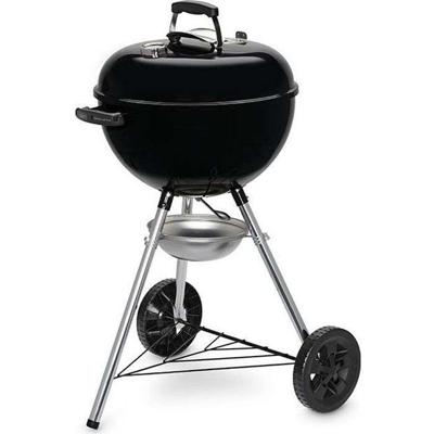 WEBER Original Kettle E-4710 houtskoolbarbecue - Verchroomd staal - Ø 47 cm