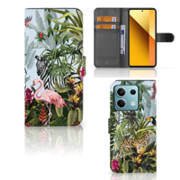 Telefoonhoesje met Pasjes voor Xiaomi Redmi Note 13 5G Jungle - thumbnail