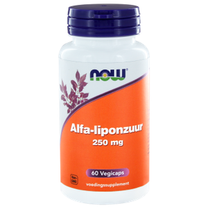 NOW Alfa-liponzuur 250mg Vegicaps