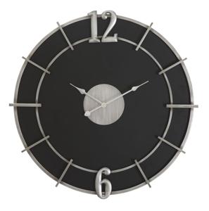 WANDKLOK ZILVER GLAM CM Ø 60X4,5
