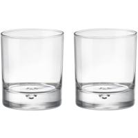 Bormioli Whisky tumbler glazen - 6x - Barglass serie - transparant - 280 ml