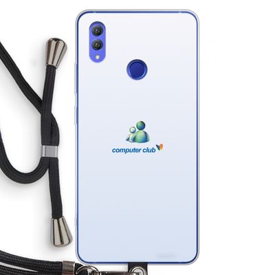 MSN: Honor Note 10 Transparant Hoesje met koord