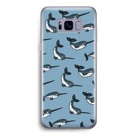 Narwhal: Samsung Galaxy S8 Transparant Hoesje