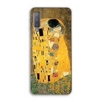 Der Kuss: Samsung Galaxy A7 (2018) Transparant Hoesje