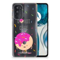 Motorola Moto G52/G82 | Siliconen Case | Donut Roze