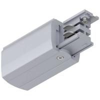 Paulmann 91358 ProRail3 End Feed 230V-railsysteemcomponenten Eindvoeding ProRail3 Zilver - thumbnail