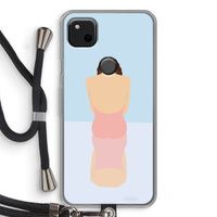Mirror: Pixel 4a Transparant Hoesje met koord