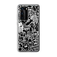 Vexx Black Mixtape: Huawei P40 Pro Transparant Hoesje