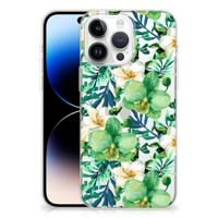 iPhone 14 Pro Max | TPU Case | Orchidee Groen