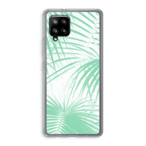 Palmbladeren: Samsung Galaxy A42 5G Transparant Hoesje