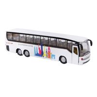 Kids Globe Globe Die-cast Bus met Licht en Geluid, 19cm