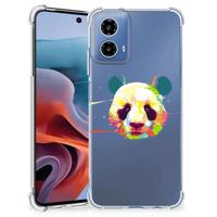Motorola Moto G34 Stevig | Bumper Hoesje | Panda Color