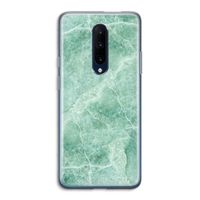 Groen marmer: OnePlus 7 Pro Transparant Hoesje