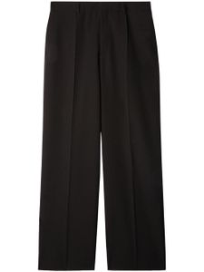 Off-White pantalon de tailleur à broderies - Noir