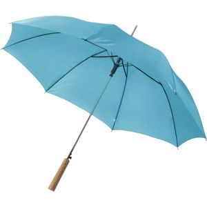 Automatische paraplu 102 cm doorsnede lichtblauw   -