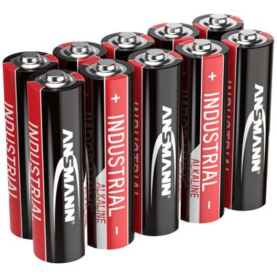 Ansmann Industrial AA batterij (penlite) Alkaline 1.5 V 10 stuk(s)