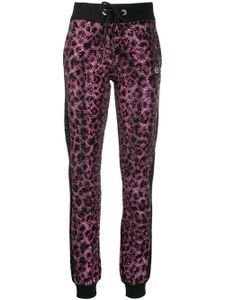 Philipp Plein pantalon de jogging Paradise à ornements en cristal - Noir