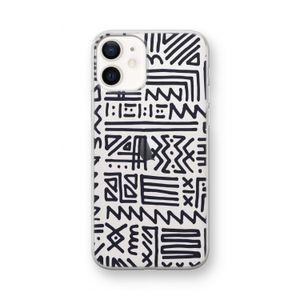 Marrakech print: iPhone 12 mini Transparant Hoesje