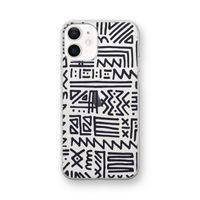 Marrakech print: iPhone 12 mini Transparant Hoesje