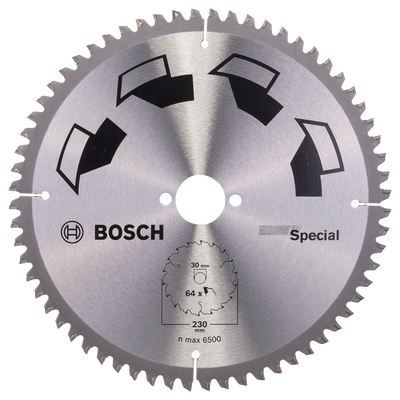 Bosch Accessoires Cirkelzaagblad Special 230X2X30/-,T64 - 2609256894
