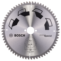 Bosch Accessoires Cirkelzaagblad Special 230X2X30/-,T64 - 2609256894