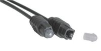 Lindy TosLink Cable (optical SPDIF), 2m audio kabel Zwart - thumbnail
