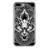 Oh Deer: iPhone 8 Plus Transparant Hoesje