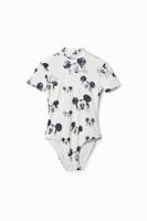 Body met print van Mickey Mouse - WHITE - XL