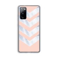 Marmeren pijlen: Samsung Galaxy S20 FE / S20 FE 5G Transparant Hoesje