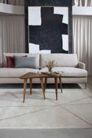 Layered - Vloerkleed Frost Patterned Wool Rug -