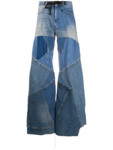 TOM FORD jean à empiècements patchwork - Bleu