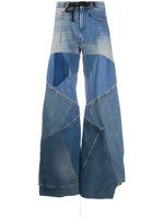 TOM FORD jean à empiècements patchwork - Bleu