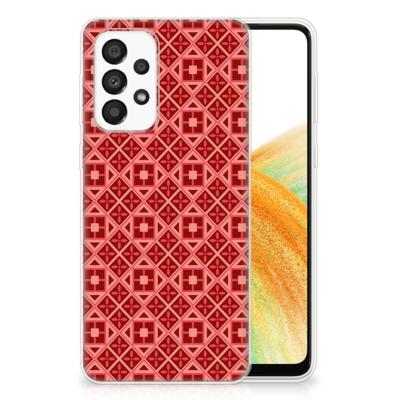 Samsung Galaxy A33 5G | TPU bumper | Batik Rood