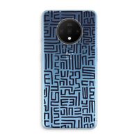 Moroccan Print: OnePlus 7T Transparant Hoesje