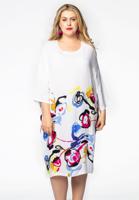Yoek Jurk CORDOBA | Wit | Maat 38/40