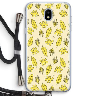 Herfst: Samsung Galaxy J5 (2017) Transparant Hoesje met koord