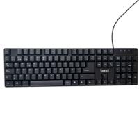Toetsenbord iggual CK-FRAMELESS-105T Zwart