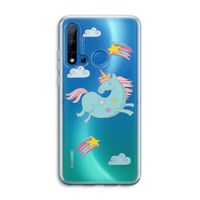 Vliegende eenhoorn: Huawei P20 Lite (2019) Transparant Hoesje