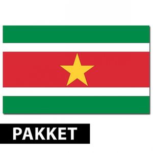 Suriname thema artikelen pakket