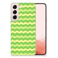 Samsung Galaxy S22 | TPU bumper | Waves Green