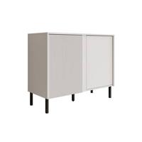 Meubella Dressoir Margareth - Wit - 100 cm - thumbnail