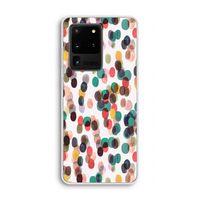 Tropical Dots: Samsung Galaxy S20 Ultra Transparant Hoesje