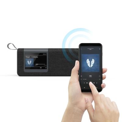 Radio Hama DR200BT Zwart