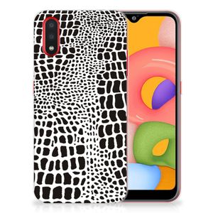 Samsung Galaxy A01 TPU Hoesje Slangenprint