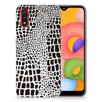 Samsung Galaxy A01 TPU Hoesje Slangenprint