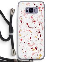 Terrazzo N°9: Samsung Galaxy S8 Plus Transparant Hoesje met koord