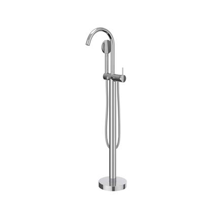 IVY Nexus Badthermostaatkraan - opbouw - met wegdraaibare baduitloop - met omstel - cooltouch - Chroom 6303001