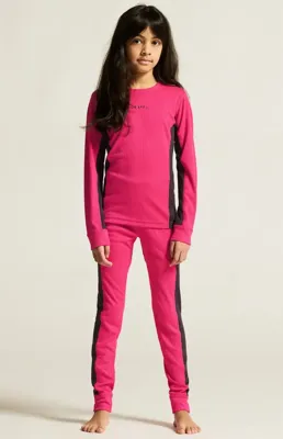 Craft kinderen Unisex Thermo Set - Cro Dry Baselayer - Thermo ondergoed voor jongens en meisjes