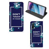 OnePlus Nord CE 5G Design Case Flowers Blue DTMP - thumbnail