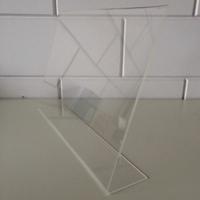 L-standaard acryl bxh 420x297mm Liggend